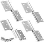 4PCS Inch Lift Off Hinges, 304 Stainless Steel Detachable. Fixed Price $17.33.