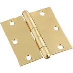 National Hardware N195-685 V513 Door Hinge Solid Brass 1/2". Fixed Price $20.00.