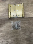 Emtek 92033US4 Plated Steel Heavy Duty Plain Bearing Hinges-pair/ Lot Of -read. Fixed Price $32.99.
