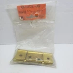 Lawrence Brothers Non-mortise Hinge 3-1/2"X 2-3/8" Satin Brass Qty. #D833S-DB. Fixed Price $19.75.