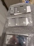 Emtek Steel Ball Bearing Hinges 3.5 Round Corner Polish Chrome (no Screws). Fixed Price $25.00.