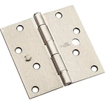 National Mfg Co N830404 Satin Nickel Square Door Hinge, 4". Fixed Price $27.56.
