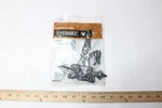 Everbilt 6 In. Black Decorative Hammered Gate Tee Hinge. Fixed Price $6.29.