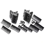 Black Heavy-duty Nylon Polymer Self-closing Multi-adjustable Gate Hinges For Rou. Fixed Price $69.18.