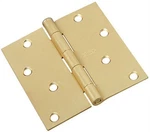 National Hardware 4 In. Satin Brass Door Hinge Pk (pack Of 15). Fixed Price $74.48.