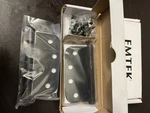 Emtek Solid Brass Bearing Hinge X4 Round Corner,color US10B Oil Rubbed Bronze. Fixed Price $28.50.