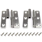2PCS 4" Lift Off Door Hinges, Heavy Duty Window Detachable 304 Stainles.... Fixed Price $19.06.