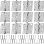 Yaocom 12 Pcs 4'' Ball Bearing Door Hinges Stainless Steel Heavy Duty X. Fixed Price $72.97.
