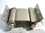 Everbilt 3" Square Radius Satin Nickel Double Action Spring Door Hinge 29106. Fixed Price $20.00.