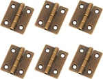 Mcredy Small Hinges For Wooden BOX,1 Inch Mini With Mounting Screws Butt. Fixed Price $15.99.