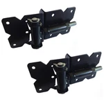 Jake Sales Self Closing Black Powder Coated Vinyl Gate Hinges Adjustable 3/4" 1-. Fixed Price $78.07.