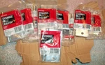 Lot Of 12. Everbilt Utility Door Cabinet Square Hinge Chrome 3-1/2" 279776 (B132. Fixed Price $21.99.