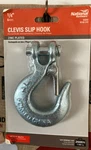 National Hardware V3243 Clevis Slip Hook 1/4" Zinc Plated N100-319. Fixed Price $15.00.