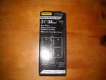 Pair Stanley 3 1/2 Classic Stainless Steel Door Hinges & Screws Radius Corner. Fixed Price $39.99.