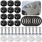 Swpeet 54PCS - 3 Pairs Black Quick Release Fastener Kit, One Size,. Fixed Price $16.91.