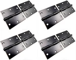 8-PACK Emtek 91013US10B 3.5" X Square Corner Plain Bearing Mortise Hinge. Fixed Price $29.96.