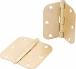 (20 Pack) Anvil Mark 3-1/2" Butt Hinges With 5/8" Radius Corner, Satin Brass. Fixed Price $20.14.