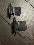 Amerock Oil-rubbed Bronze 3/8" Inset Face Mount Cabint Hinge (59 Pieces). Fixed Price $40.00.