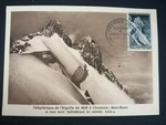 France Premier Day Fdc Yvert 1079 Aiguille Du Midi Mont Blanc 18F Chamonix 1956. Fixed Price $15.32.