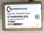 Command Access 71007 Electric Transfer Hinge 4.5X4.5 625 4-WIRE Bright Chrome. Fixed Price $44.98.