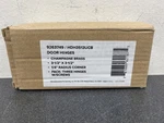 Miseno MDH3513CB Champagne Brass Door Hinge 3-PACK, 3-1/2"X3-1/2", 1/4" Radius. Fixed Price $13.82.