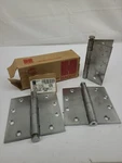 3X Hager Door Hinges BB1279 Full Mortise Ball Bearing 4.5" US10B. Fixed Price $26.99.