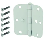 Everbilt 3-1/2 In. White 5/8 Radius Security Door Hinge Lot Of. Fixed Price $12.72.