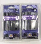 Lot 2, 3-PACK Hillman Squeak Proof 3-1/2" Door Hinge Oil-rubbed Bronze 854322. Fixed Price $15.99.