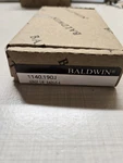 Baldwin 1140 190 4" Wide Plain Bearing 5/8" Radius Corner Hinge Satin Black. Fixed Price $24.99.