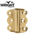 Wright V221 Standard Screen Doors Self Closing Hinges 2-3/4" Brass. Fixed Price $9.95.
