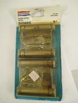 2 National 115-303 Dull Brass 3" Double -acting Spring Hinges. Fixed Price $19.99.