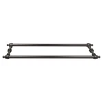 Crl C0L24X240RB Oil Rubbed Bronze Colonial Style 24" Back-to-back Towel Bars. Fixed Price $306.14.