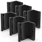 Kolet Offset Door Hinges, 3.5 Inches Expandable 6 Pack, Matte Black. Fixed Price $88.53.