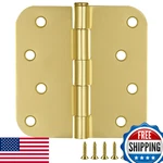 Design House 4X4 Satin Brass Interior Steel Door Hinges 9-PACK. Fixed Price $56.73.