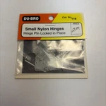 Du-bro Small Nylon Hinges Pin Locked 118 Nos. Fixed Price $5.91.
