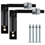 Skelang 1/2" J-bolt Hinge, Heavy Duty Gate With Hole Base, Mount For Wo.... Fixed Price $43.25.