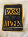 Soss Invisible Hinges. Fixed Price $20.00.