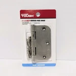 Hyper Tough 3-1/2 Inch Squeak-free Interior Door Hinge Satin Nickel. Fixed Price $12.00.