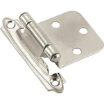 (25)-AMEROCK Polished Chrome Self-closing Face Mount Overlay Hinge (2-PK). Fixed Price $122.99.
