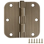 Design House Door Hinge, 3.5 X In, 5/8 9-PACK, Antique Brass. Fixed Price $28.99.