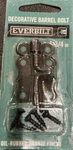 Everbilt Decorative Barrel Bolt 1002 316 481 Oil-rubbed Bronze Finish. Fixed Price $6.79.
