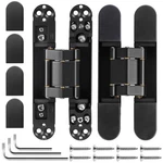 2KITS 6 Inch Stainless Steel Hidden Hinges -invisible For Doors, .... Fixed Price $79.28.