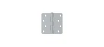 Deltana S44R426D X 1/4" Radius Hinge, Residential Brushed Chrome Pair. Fixed Price $13.35.