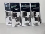 4X Liberty Hardware H0103BL-SN-U Self Closing Overlay Hinge Free Shipping. Fixed Price $28.00.