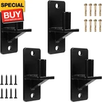 Wall Mount Gate Hinges, Black Farm Hinge, 4 Pack Chain Link Fence. Fixed Price $48.78.