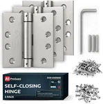 A1 Proguard Satin Door Hinges 4.5 Inch Self Closing Hardware Adjustable.... Fixed Price $47.11.