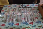 Lot Of (10) Prime-line Ep 24050 16-1/2 In. Steel 4-BAR Egress Hinge With Stop. Fixed Price $140.00.