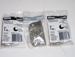 Pack National Hardware Door Hinge Satin Nickel 3" X 5/8" Radius N830-244. Fixed Price $14.99.