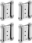Qwork Heavy Duty Cafe Saloon Bars Door Swing Hinges, 4 Pack 7,62CM, Of. Fixed Price $28.19.