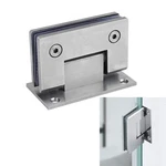 Bathroom Shower Glass Door Hinge Clip Frameless Clamp 90 8-12MM. Fixed Price $32.20.